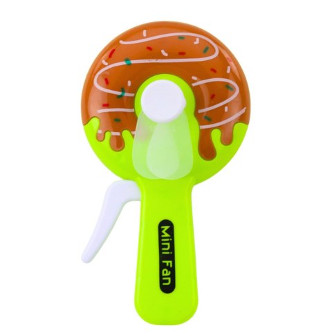 Wentylator Ręczny Mini Wiatraczek Pączek Donut Dla Dzieci 4 Wzory