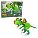 Klocki Konstrukcyjne Zestaw Dinozaur Robot 2w1 145-161 el. Mix