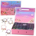 Zestaw Do Tworzenia Bransoletek Biżuterii Koraliki Zawieszki DIY
