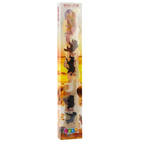 Zestaw Mini Figurki Dzikie Zwierzęta Afryki 6-8cm 6szt