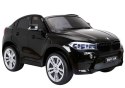 Auto Na Akumulator Nowe BMW X6M SUV Światła LED MP3 Czarne Lakierowane