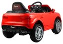 Auto Pojazd Na Akumulator HL1538 Pilot Światła LED MP3 Czerwone