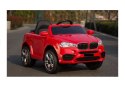 Auto Pojazd Na Akumulator HL1538 Pilot Światła LED MP3 Czerwone