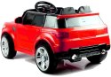 Auto na Akumulator HL1638 Dla Dzieci Światła LED MP3 Pilot Czerwony