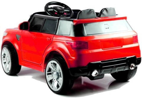 Auto na Akumulator HL1638 Dla Dzieci Światła LED MP3 Pilot Czerwony