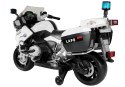 Motor na Akumulator BMW R1200 Policja Światła LED Dźwięki Biały