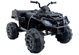 Quad Na Akumulator BDM 0909 Pojazd Dla Dzieci Światła LED MP3 Czarny 24V