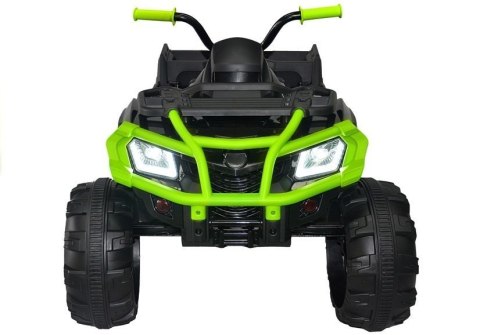 Quad Na Akumulator BDM 0909 Pojazd Dla Dzieci Światła LED MP3 Zielony 24V