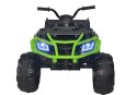 Quad Na Akumulator BDM 0909 Pojazd Dla Dzieci Światła LED MP3 Zielony 24V