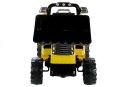 Traktor Koparka Na Akumulator ZP1005 Dla Dzieci Z Ruchomą Łyżką Żółta