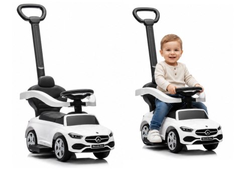 Jeździk z Pchaczem Mercedes 3w1 Biały