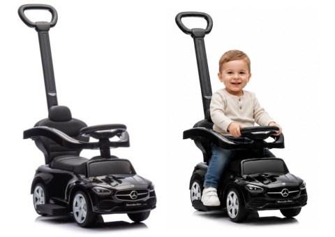 Jeździk z Pchaczem Mercedes 3w1 Czarny