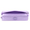 Piórnik Szkolny Organizer Jednokomorowy Fioletowy 21,5cm