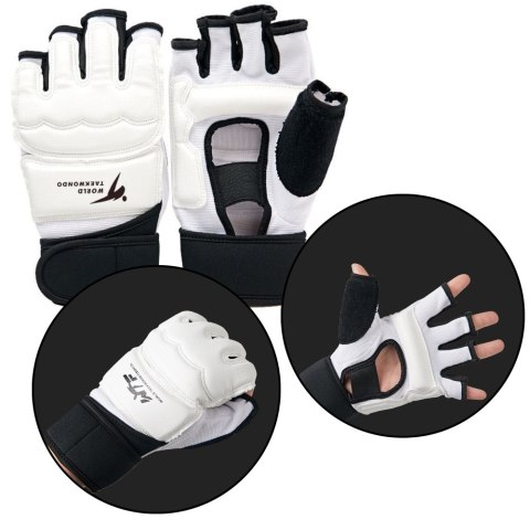 Rękawiczki Sportowe Do Taekwondo Etui Białe