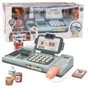 Zestaw Kasa Sklepowa Produkty Spożywcze Czytnik Telefon 25El