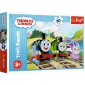Puzzle - 30 - Radosny Tomek - Tomek i przyjaciele - Trefl 18294