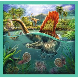 Puzzle - 3w1 (20, 36, 50) - Niezwykły świat dinozaurów - Trefl 34837