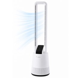 Wentylator Bezłopatkowy Podłogowy Oscylacja Timer Wyświetlacz 45W LCD PILOT