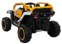Pojazd na akumulator M3 Żółto-Biały 4x4