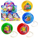 Klasyczne Jojo Zabawka Zręcznościowa YoYo Światła 6 cm Mix