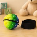 Piłka Do Odbijania Na Gumce Sensoryczna Z Wgłębieniami Kolorowa 6 cm