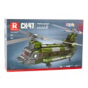 Zestaw Klocków Konstrukcyjnych Helikopter Wojskowy CH-47 Chinook 1451 el.