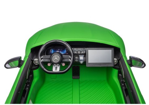 Auto Na Akumulator Mercedes GT63 AMG DK-GT63 24V LCD Matowy Zielony