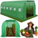 Tunel Ogrodowy Foliowy Szklarnia Na Warzywa PRO Stelaż 25MM 12x3x2M 36M²