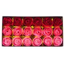 Flower Box Wieczne Pachnące Róże Kwiaty w Pudełku Różowe Czerwone 18 szt.