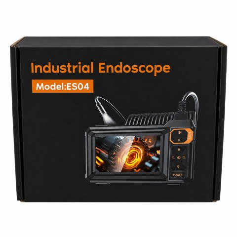 Kamera Przewodowa Inspekcyjna Endoskop 8 Diod LED LCD 4,3'' IP67