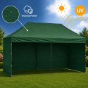 Namiot Ekspresowy Ogrodowy Cateringowy Pawilon Handlowy Zielony 3x6 M