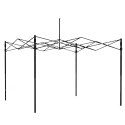 Namiot Ogrodowy Ekspresowy Pawilon Handlowy Cateringowy Zielony 3x3M