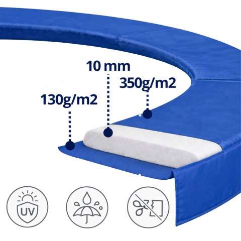 Osłona Sprężyn Do Trampoliny LEAN SPRING PAD Niebieska 305-312 CM 10FT