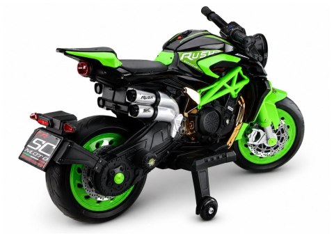 Motor Na Akumulator XW-07 Podświetlane Koła LED Zielony
