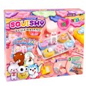 Zestaw Kreatywny Plastyczny Tworzenie Squishy Ozdobne Deserki Kwiatki DIY