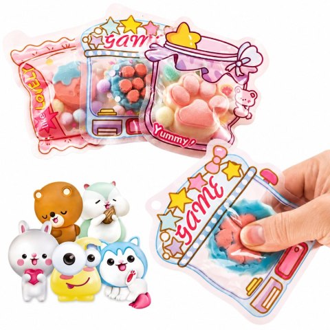 Zestaw Kreatywny Plastyczny Tworzenie Squishy Ozdobne Króliczek Deserki DIY