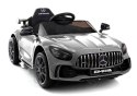 Auto Pojazd Na Akumulator Mercedes GT R Dla Dzieci Światła LED MP3 Szary