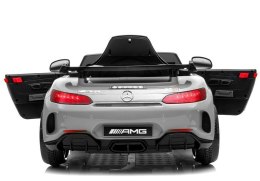 Auto Pojazd Na Akumulator Mercedes GT R Dla Dzieci Światła LED MP3 Szary