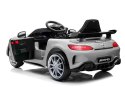 Auto Pojazd Na Akumulator Mercedes GT R Dla Dzieci Światła LED MP3 Szary