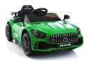 Auto Pojazd Na Akumulator Mercedes GT R Dla Dzieci Światła LED MP3 Zielony