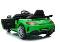 Auto Pojazd Na Akumulator Mercedes GT R Dla Dzieci Światła LED MP3 Zielony
