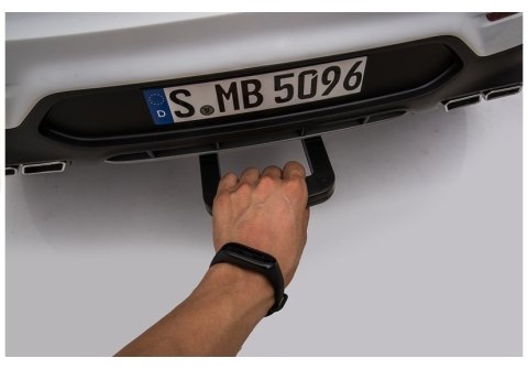 Auto na Akumulator Mercedes GLC 63S Dwuosobowy Światła LED MP3 Biały