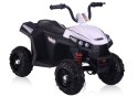 Quad na Akumulator S601 Pojazd Terenowy Dla Dzieci Światła LED Biały
