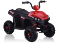 Quad na Akumulator S601 Pojazd Terenowy Dla Dzieci Światła LED Czerwony