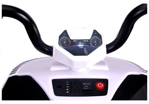 Quad na Akumulator S601 Pojazd Terenowy Koła EVA Światła LED Biały