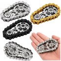 Fidget Spinner Łańcuch Zębatki Antystresowy Stal Nierdzewna