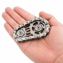 Fidget Spinner Łańcuch Zębatki Antystresowy Stal Nierdzewna