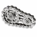 Fidget Spinner Łańcuch Zębatki Antystresowy Stal Nierdzewna
