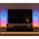 Lampy Podłogowe Smart Kolorowe Światła LED RGB Pilot Aplikacja 125cm 2 szt.