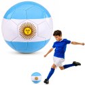Piłka Nożna Treningowa Do Nogi Na Trawę Boisko Barwy Argentyny 22cm r.5
